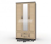 Шкаф 3-дверный Гриф СБ-1381