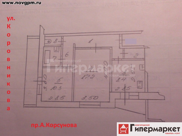 Корсунова 55 2 великий новгород карта