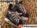Коньки хоккейные детские bauer, б/у, р.32, 600 руб., продам